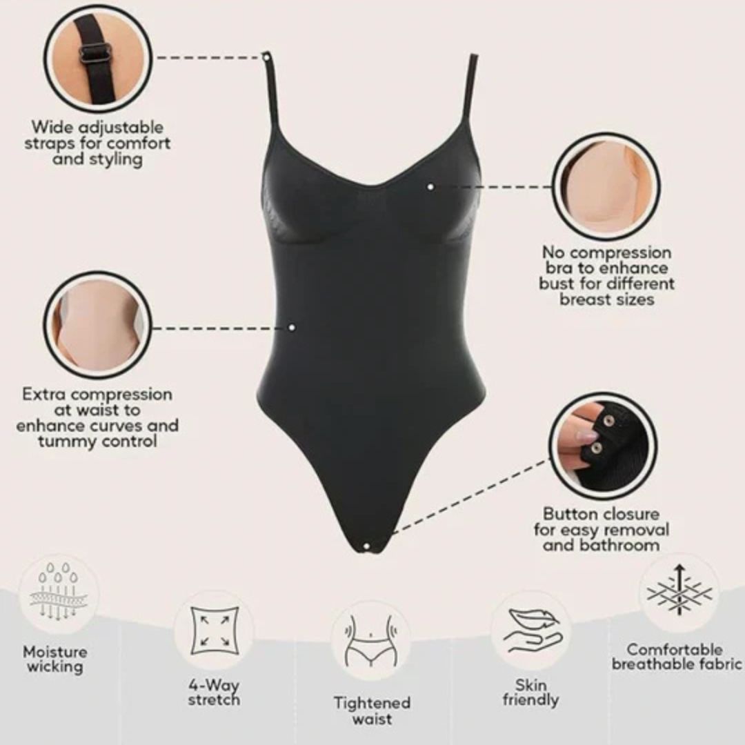 Slim Fit Bodysuit Shapewear✨