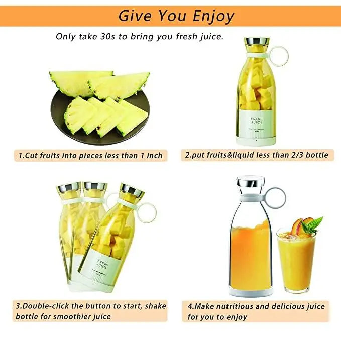 Portable Fresh Juice Blender