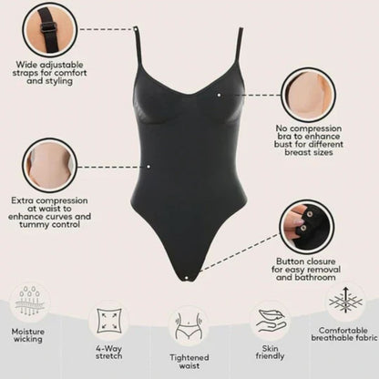 Slim Fit Bodysuit Shapewear✨