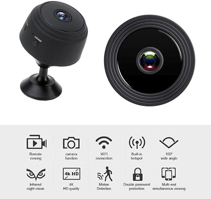 Compact Wireless WiFi Camera with Video Recorder