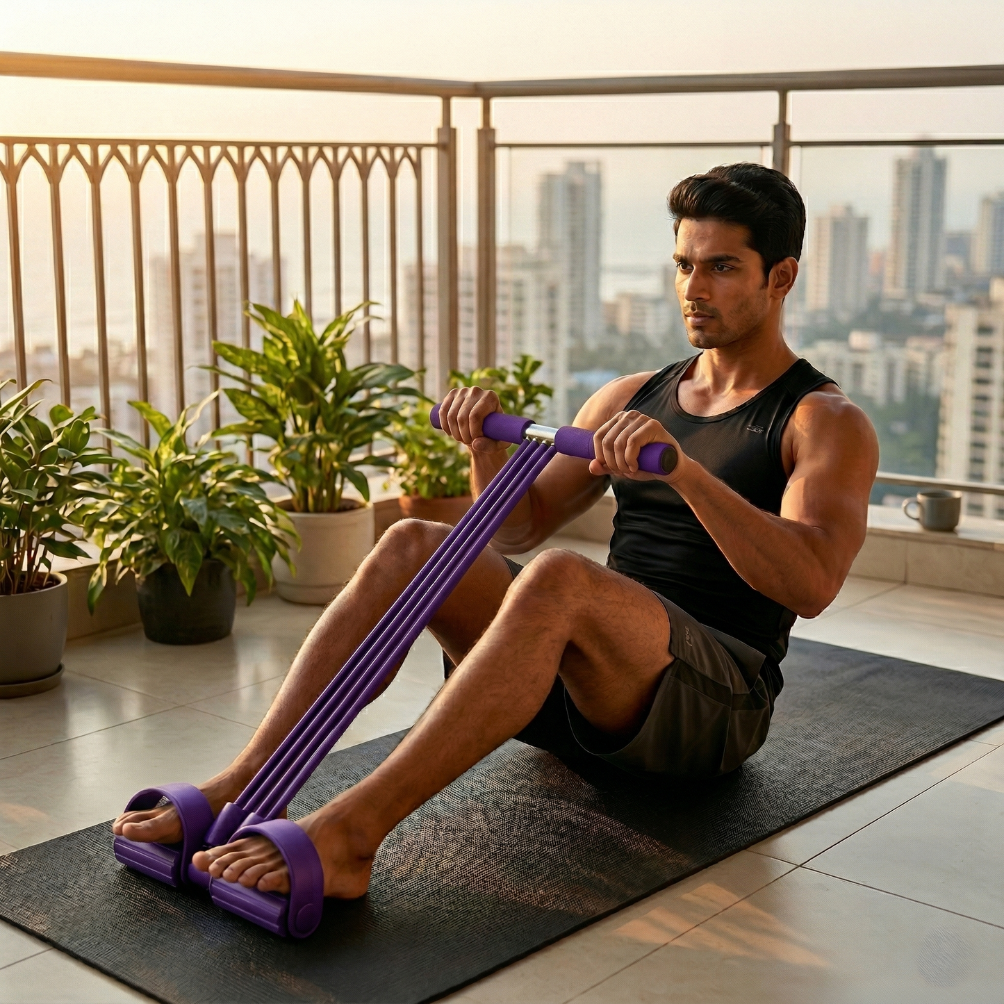 4-tube Yoga Pedal Puller